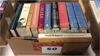 Box Lot of 14 Books