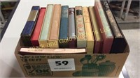 Box Lot of 12 Mostly Heritage Press HB Books