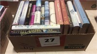 Box lot of 16 books