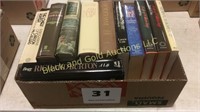 Box lot of 11 books