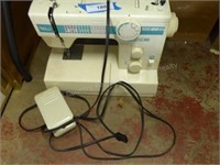 White sewing machine