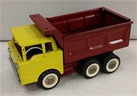 Structo Yellow/Red Dump Truck Restored