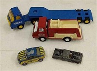 Group lot of Tonka Trucks & Other Cars