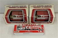 NE Huskers Football Banks & Matchbox Semi