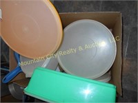 Large Box of Miscellaneous Tupperware