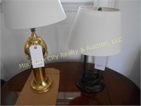 Two Table Top Lamps
