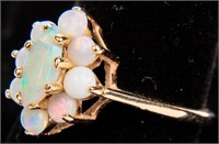 Jewelry 14kt Yellow Gold Opal Cocktail Ring