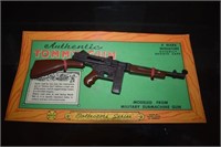 Vtg Marx Miniature "Authentic Tommy Gun" Cap Gun