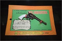 Vtg Marx Miniature "Authentic Six Shooter" Cap Gun