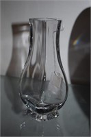 Small Baccarat Bud Vase Etch-Signed