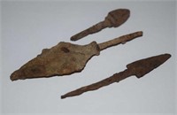 Three Authentic Ancient Roman Arrowheads