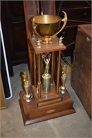 Vtg State Bass Tournament Trophy