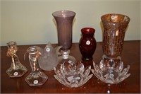 Vases, Candlesticks