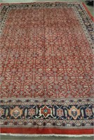 Persian Mahal Large Hand Knotted Rug 8.5 x 11.7