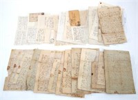29 Early Hand Written Letters & Documents
