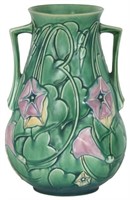 10.5 in. Roseville Morning Glory Pottery Vase