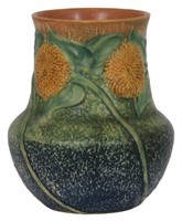 8.25 in. Roseville Pottery Sunflower Vase
