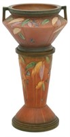 Roseville Pottery Futura Jardiniere & Pedestal