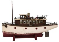 Model Steam Powered Tug Boat