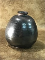 Signed Antique Pottery Vase