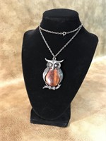 Necklace with Owl Pendant