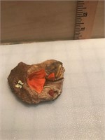Handpainted Butterfly/Mushroom Rock