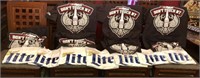 14 assorted beer advertising T-shirts, L,XL & XXL