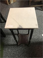 Marble Top Lamp Tables - Set of 2