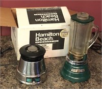 2 blenders, (1) Top Waring & Hamilton Beach