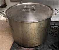 extra large Stainless Steel stock pot with lid