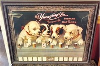 Yuengling Puppies Smoking & Drinking sign with