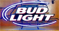 "Bud Light" Neon sign 26"x14"