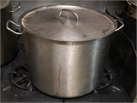 extra large Stainless Steel stock pot with lid