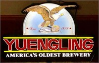 Yuengling America's Oldest Brewery light up Eagle