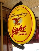Yuengling 2 sided wall mount revolving light up