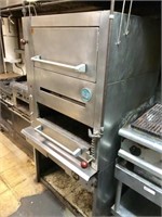 U.S. Range combination charbroiler oven and
