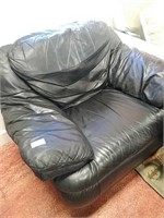 Black oversized chair