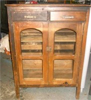 PRIMITIVE  PIE CABINET