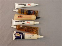 LOT OF 6 VARIOUS OIL COMPANY SMALL HANDY OILERS