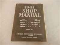1941 CHRYSLER CANADA SHOP MANUAL