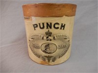 PUNCH CIGAR CO. CARDBOARD CANISTER