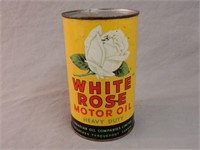 WHITE ROSE HEAVY DUTY MOTOR OIL IMP. QT. CAN