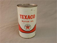 TEXACO MOTOR OIL IMP. QT. CAN