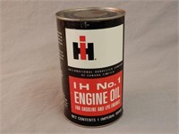 IH NO. 1 ENGINE OIL IMP. QT. CAN