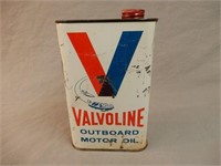 VALVOLINE OUTBOARD MOTOR OIL U.S. QT. CAN