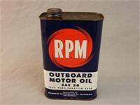 RPM OUTBOARD MOTOR OIL U.S.ONE QT. CAN