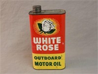 WHITE ROSE OUTBOARD MOTOR OIL IMP. QT. CAN
