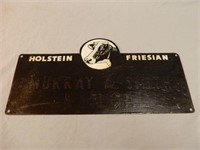 HOLSTEIN FRIESIAN S/S ALUMINUM FARM SIGN