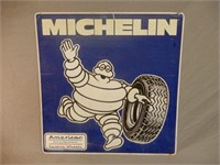 MICHELIN TIRES S/S PAINTED METAL SIGN