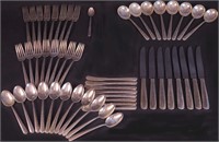 53 pieces of Towle sterling, Ramble